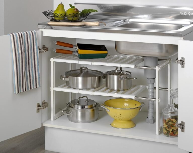 Storage Under the Sink in use