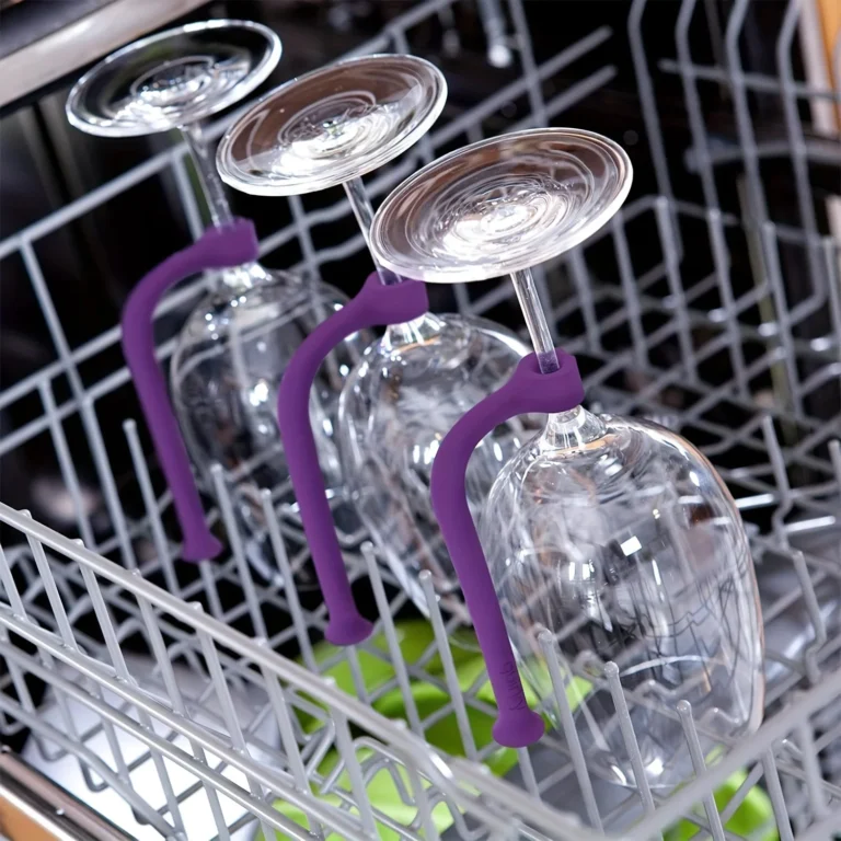 Adjustable Wine Glass Holder in use at home