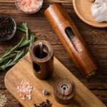 Pepper Mill and Salt Mill in use at home
