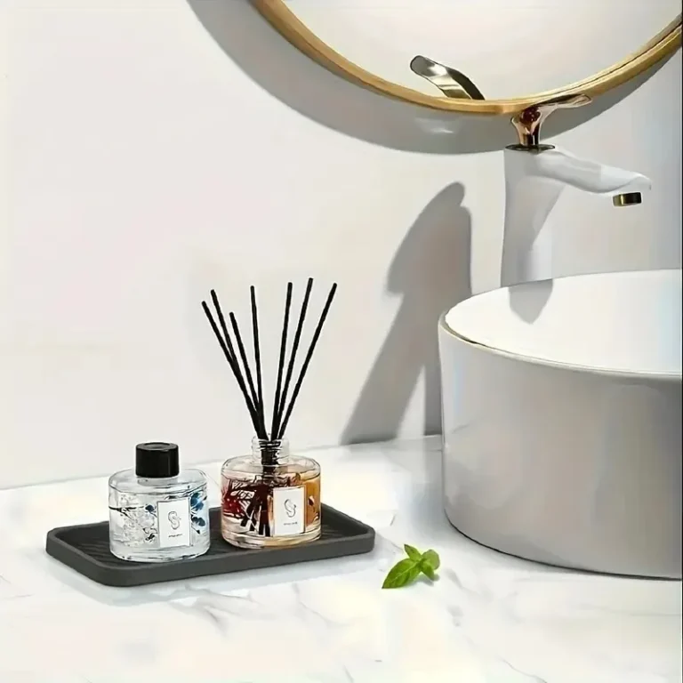 Silicone Drip Trays in Grey in use at home