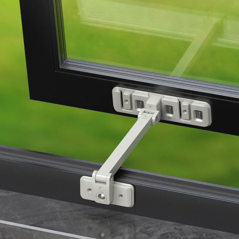 Window restrictor lock fitted to an open window frame