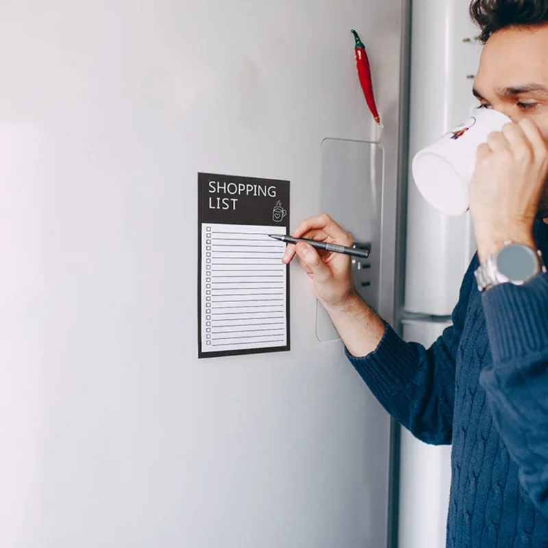 Shopping List Checklist in use at home