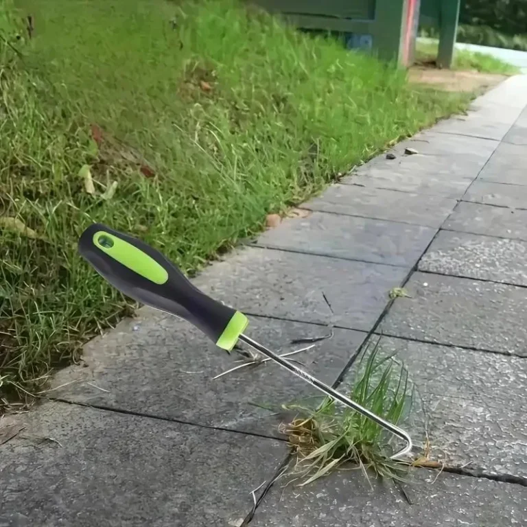 Hoe in use at home