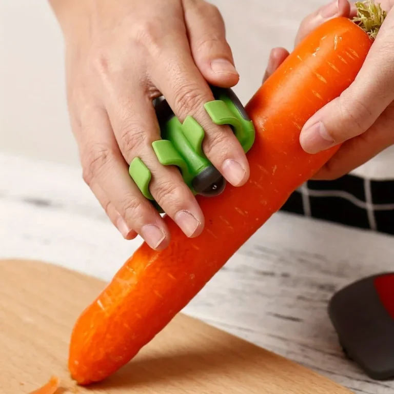 Vegetable Peeler in use at home