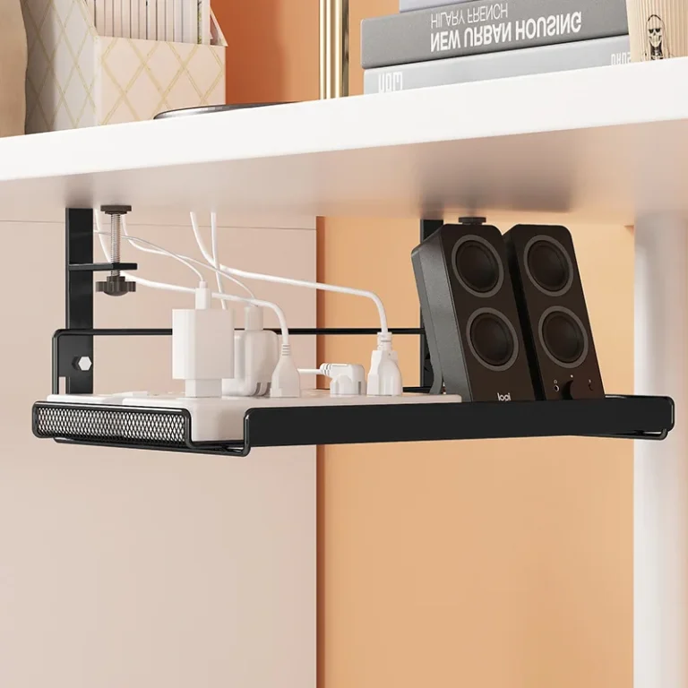 Cable Management Tray in use at home