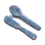 Acrylic spoon and spreader – Blue