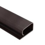 Self-Adhesive Cable Channel for Desk and TV Unit – 40 cm – Brown