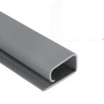 Self-Adhesive Cable Channel for Desk and TV Unit – 40 cm – Grey