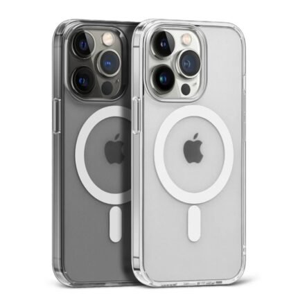 Clear magnetic case for iPhone