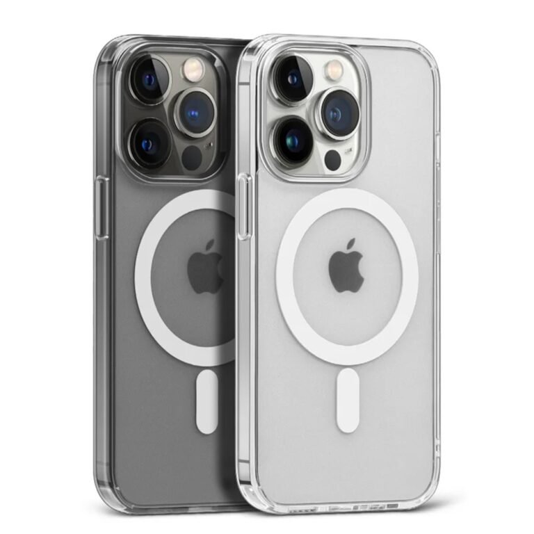 Clear magnetic case for iPhone