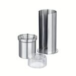 Cotton bud holder parts separated