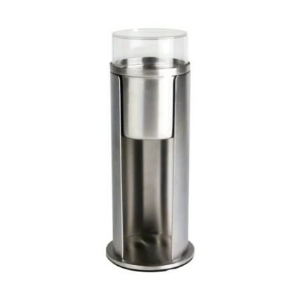 Stainless Steel Cotton Bud and Cotton Pad Holder – 2-in-1