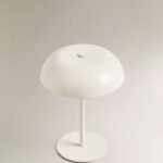 Cordless Mushroom Lamp with Touch and 3 Light Colours – Rechargeable – White