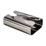 Stainless Steel Tissue Holder with Wave Design – Mirror Polished