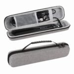 Hair Straightener and Curling Iron Storage Case – Hard Case – Grey