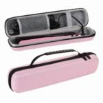 Hair Straightener and Curling Iron Storage Case – Hard Case – Pink