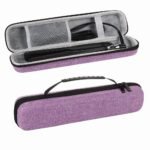 Hair Straightener and Curling Iron Storage Case – Hard Case – Purple