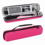Hair Straightener and Curling Iron Storage Case – Hard Case – Rose pink